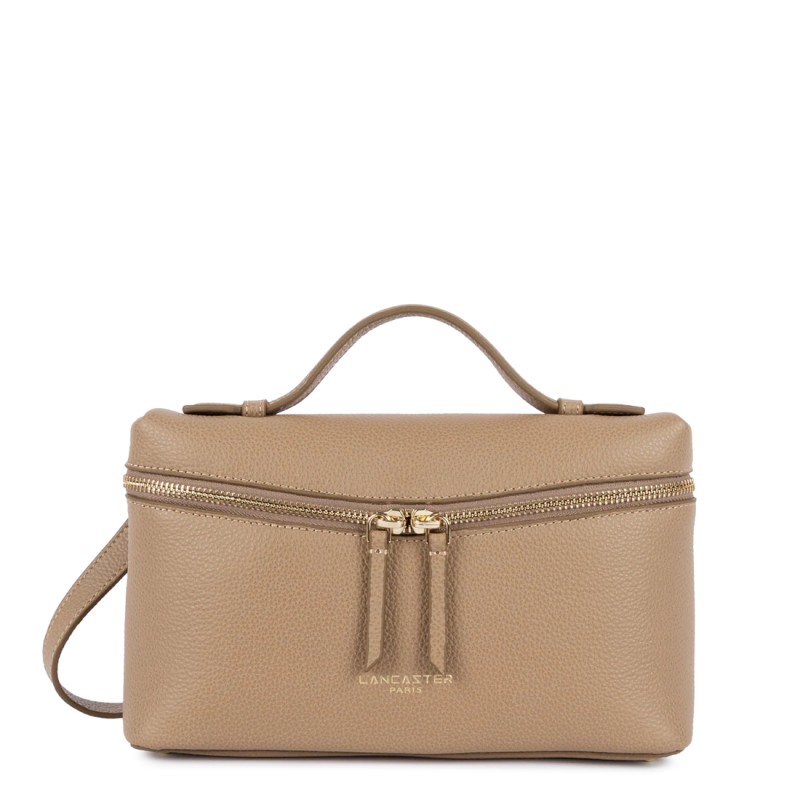 SAC BOITE MILANO TRÉSOR SABLE LANCASTER SAC BOITE MILANO TRÉSOR SABLE LANCASTER
