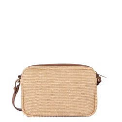 SAC TROTTEUR MINI OSIER COGNAC LANCASTER