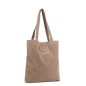 SAC CABAS ÉPAULE SUÉDINE KBA BEIGE FONCÉ LANCASTER SAC CABAS ÉPAULE SUÉDINE KBA BEIGE FONCÉ LANCASTER