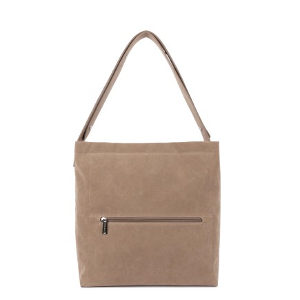SAC SEAU SUÉDINE KBA BEIGE FONCÉ LANCASTER