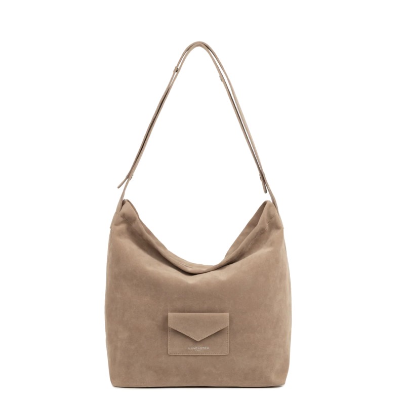 SAC SEAU SUÉDINE KBA BEIGE FONCÉ LANCASTER