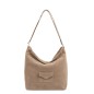 SAC SEAU SUÉDINE KBA BEIGE FONCÉ LANCASTER