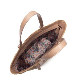SAC CABAS ÉPAULE LE PANIER NATUREL LANCASTER