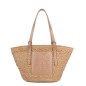 SAC CABAS ÉPAULE LE PANIER NATUREL LANCASTER