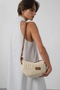 PETIT SAC BESACE TRESSÉ COTON CAMEL LANCASTER PETIT SAC BESACE TRESSÉ COTON CAMEL LANCASTER