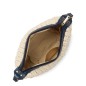 PETIT SAC BESACE TRESSÉ COTON BLEU LANCASTER PETIT SAC BESACE TRESSÉ COTON BLEU LANCASTER