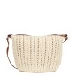 SAC BESACE TRESSÉ COTON CAMEL LANCASTER