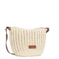 SAC BESACE TRESSÉ COTON CAMEL LANCASTER