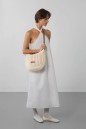 SAC BESACE TRESSÉ COTON CAMEL LANCASTER