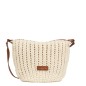 SAC BESACE TRESSÉ COTON CAMEL LANCASTER