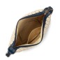 SAC BESACE TRESSÉ COTON BLEU LANCASTER SAC BESACE TRESSÉ COTON BLEU LANCASTER