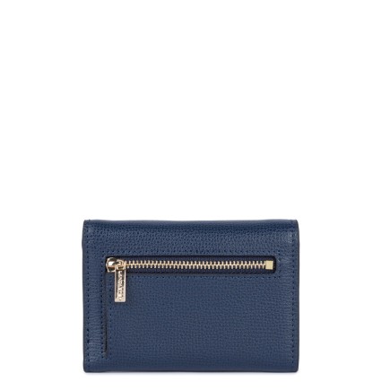 PORTEFEUILLE SIERRA PM BLEU FONCÉ LANCASTER