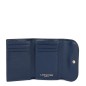 PORTEFEUILLE SIERRA PM BLEU FONCÉ LANCASTER