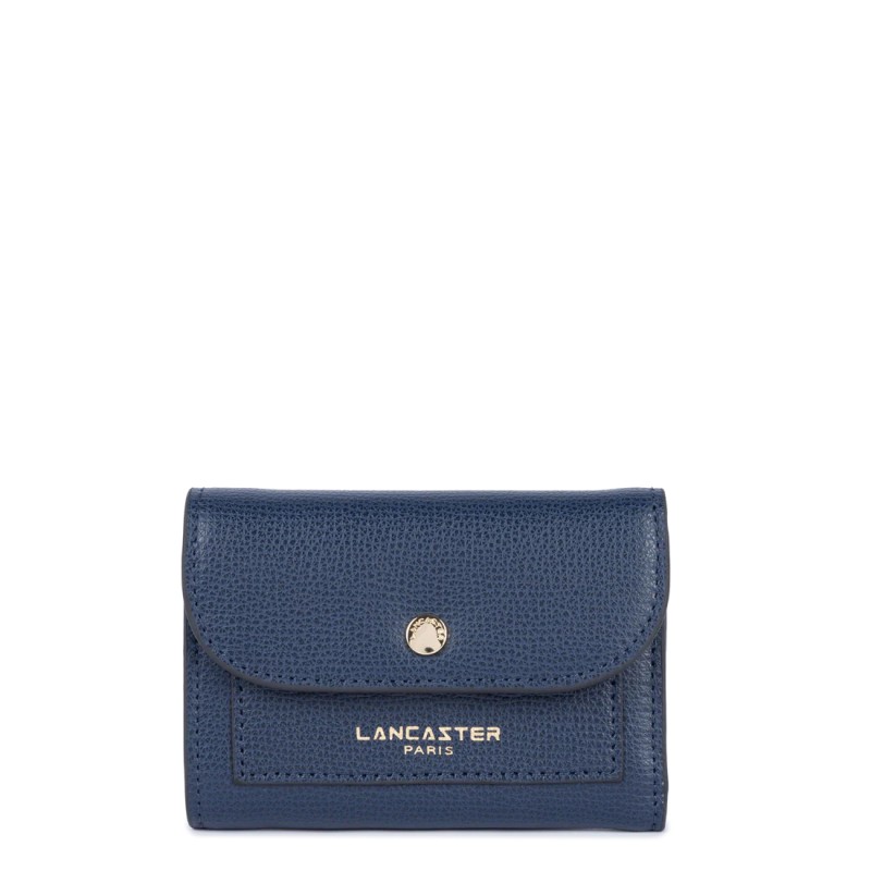 PORTEFEUILLE SIERRA PM BLEU FONCÉ LANCASTER