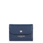 PORTEFEUILLE SIERRA PM BLEU FONCÉ LANCASTER