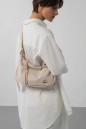 SAC BESACE BASIC LOVE BEIGE FUMÉ LANCASTER