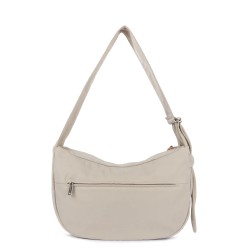 GRAND SAC BESACE BASIC LOVE BEIGE FUMÉ LANCASTER