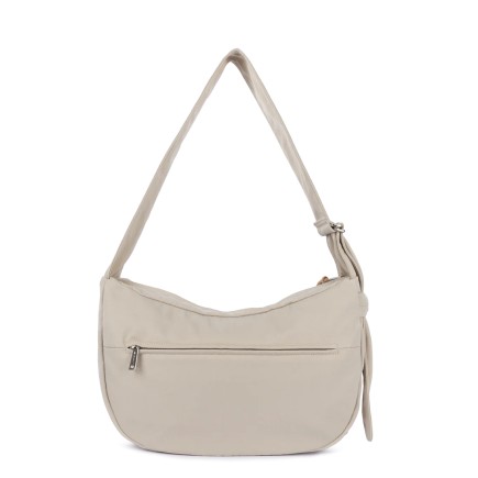 GRAND SAC BESACE BASIC LOVE BEIGE FUMÉ LANCASTER