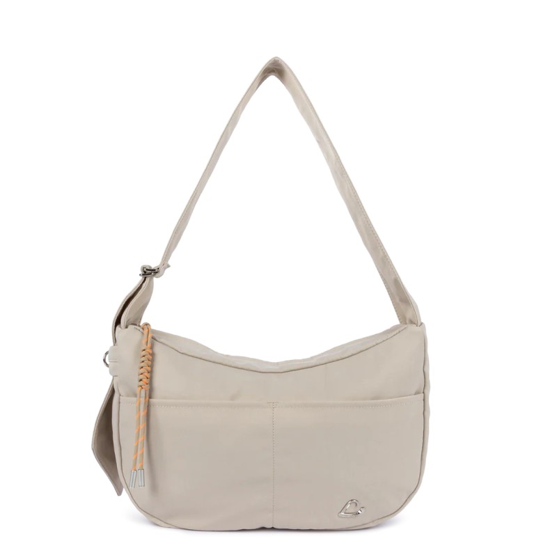 GRAND SAC BESACE BASIC LOVE BEIGE FUMÉ LANCASTER GRAND SAC BESACE BASIC LOVE BEIGE FUMÉ LANCASTER