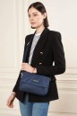 SAC GIBECIÈRE BASIC VITA BLEU FONCÉ LANCASTER SAC GIBECIÈRE BASIC VITA BLEU FONCÉ LANCASTER