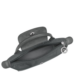 LONGCHAMP LE PLIAGE ONE TROUSSE COSMÉTIQUE AVEC POIGNÉE ANTHRACITE