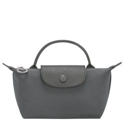 LONGCHAMP LE PLIAGE ONE TROUSSE COSMÉTIQUE AVEC POIGNÉE ANTHRACITE