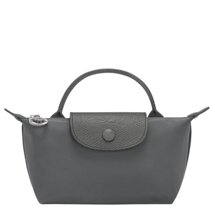 LONGCHAMP LE PLIAGE ONE TROUSSE COSMÉTIQUE AVEC POIGNÉE ANTHRACITE