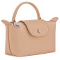LONGCHAMP LE PLIAGE ONE TROUSSE COSMÉTIQUE AVEC POIGNÉE BEIGE