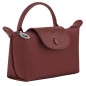 LONGCHAMP LE PLIAGE ONE TROUSSE COSMÉTIQUE AVEC POIGNÉE BORDEAUX