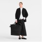 LONGCHAMP LE PLIAGE ONE SAC DE VOYAGE EXTENSIBLE NOIR