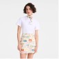 CARRÉ DE SOIE 50CM FRENCH BANDANA LONGCHAMP CAJOU