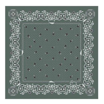 CARRÉ DE SOIE 50CM FRENCH BANDANA LONGCHAMP TOUNDRA