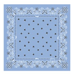 CARRÉ DE SOIE 50CM FRENCH BANDANA LONGCHAMP VAGUE