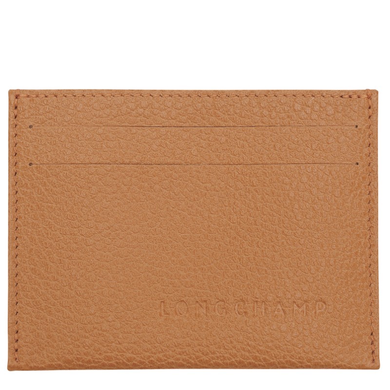 LONGCHAMP LE FOULONNÉ PORTE-CARTES PÉCAN LONGCHAMP LE FOULONNÉ PORTE-CARTES PÉCAN