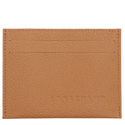 LONGCHAMP LE FOULONNÉ PORTE-CARTES PÉCAN