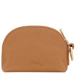 LONGCHAMP LE FOULONNÉ PORTE MONNAIE PÉCAN
