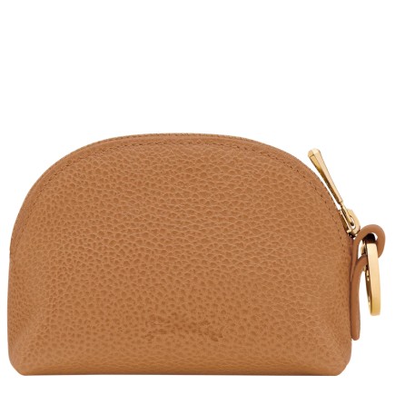 LONGCHAMP LE FOULONNÉ PORTE MONNAIE PÉCAN