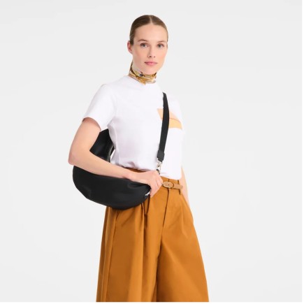 LONGCHAMP LE PLIAGE ÉNERGY SAC BANDOULIÈRE XL NOIR