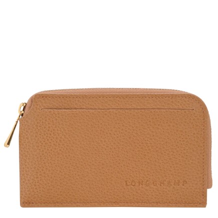 LONGCHAMP LE FOULONNÉ PORTE-CARTES PÉCAN