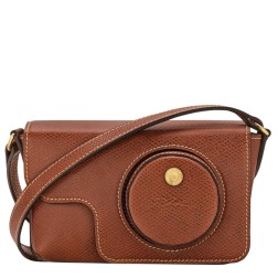LONGCHAMP ÉPURE CAMÉRA BAG BRUN