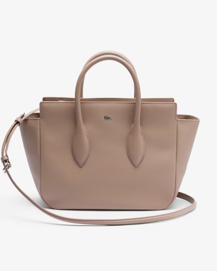 SAC À MAIN MOYEN DAILY CITY TAUPE LACOSTE
