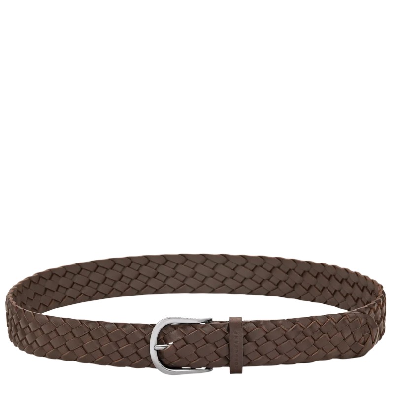 LONGCHAMP FRENCH CHARM CEINTURE HOMME MOKA