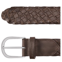 LONGCHAMP FRENCH CHARM CEINTURE HOMME MOKA