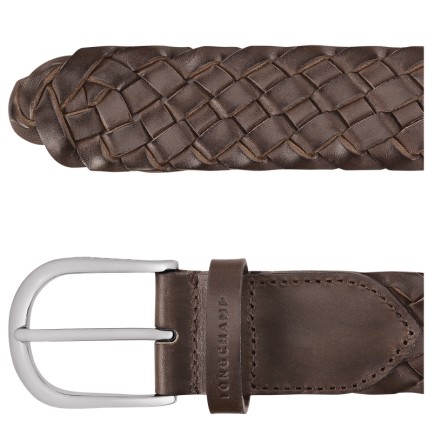 LONGCHAMP FRENCH CHARM CEINTURE HOMME MOKA