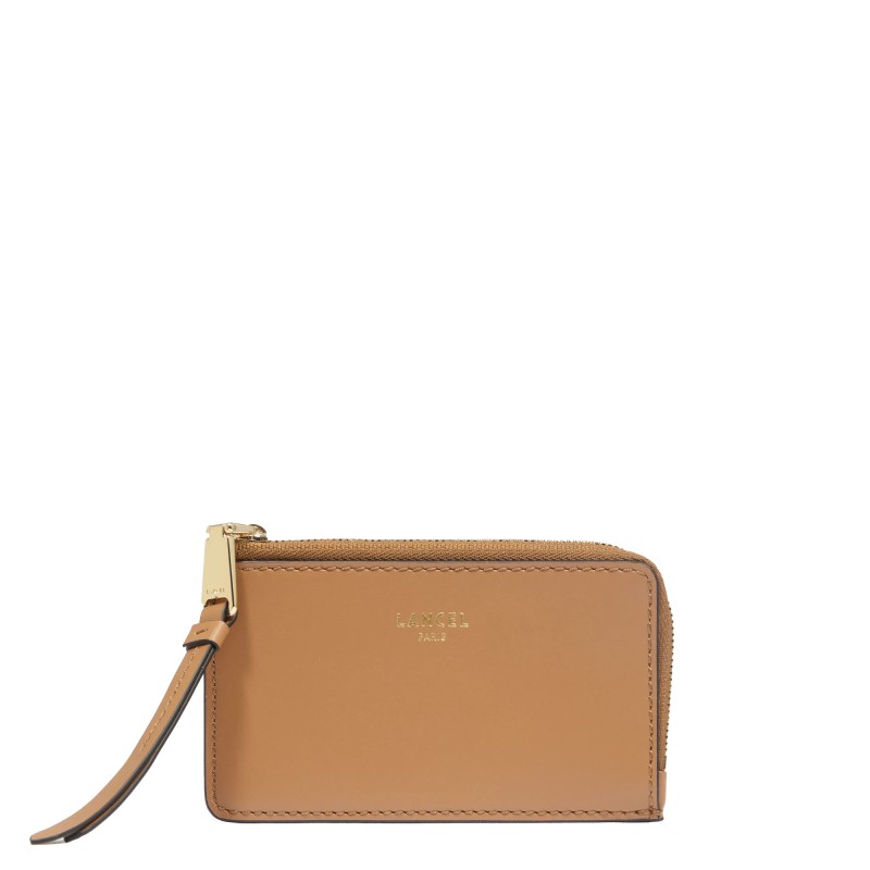 PORTE CARTES ZIPPÉ ORIGAMI DE LANCEL CAMEL PORTE CARTES ZIPPÉ ORIGAMI DE LANCEL CAMEL