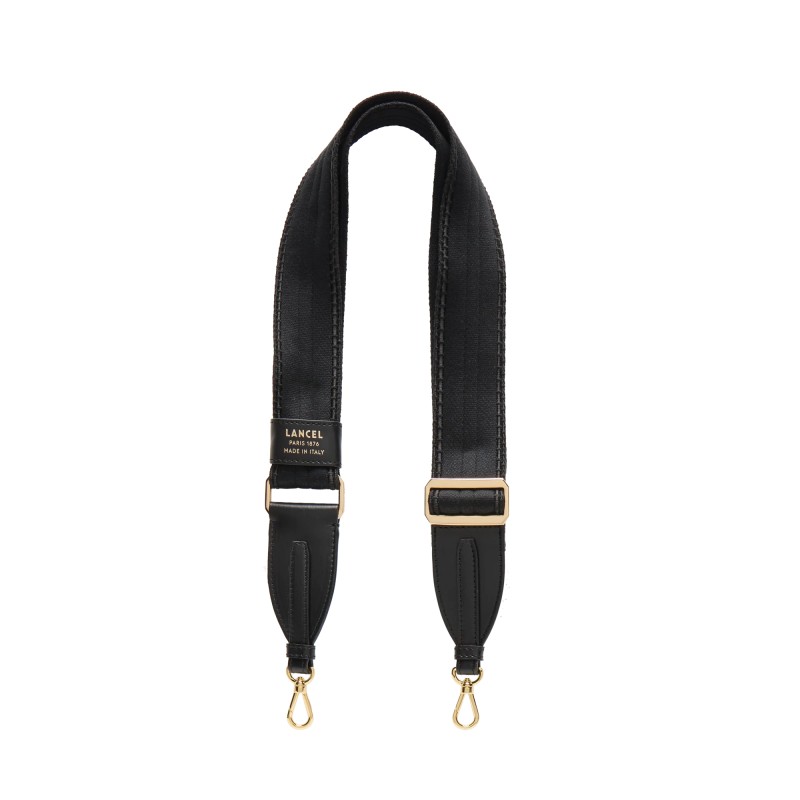 BCBG DE LANCEL BANDOULIÈRE RÉGLABLE NOIR