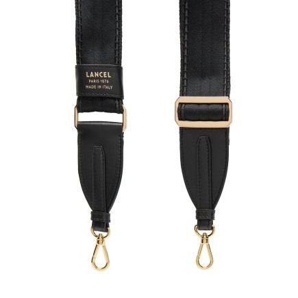 BCBG DE LANCEL BANDOULIÈRE RÉGLABLE NOIR