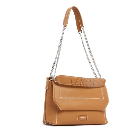 SAC À RABAT M NINON SOFT DE LANCEL CAMEL