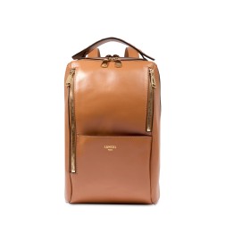 ORIGAMI DE LANCEL SAC À DOS ZIPPÉ S CAMEL
