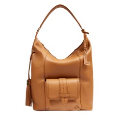 SAC HOBO ZIPPÉ M PREMIER FLIRT CAMEL LANCEL